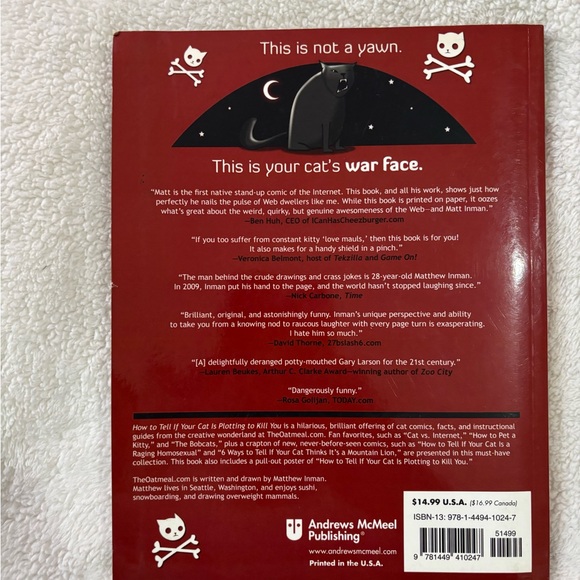 Red Cat Humor Book - Picture 2 of 2